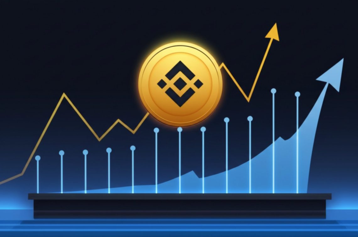 A Ascensão de um Império Digital: BNB Supera os US$ 1.100, Mais do que Apenas uma Festa de Preços